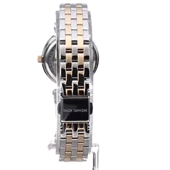 NWT Womens Michael Kors Darci Two-Tone Watch